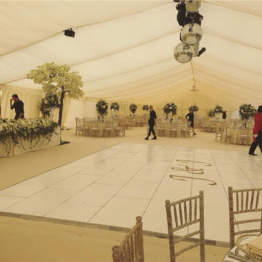 White Wedding marquee hire in Sussex, Haywards Heath -