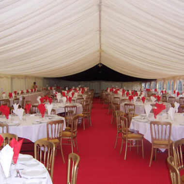 Red carpet marquee