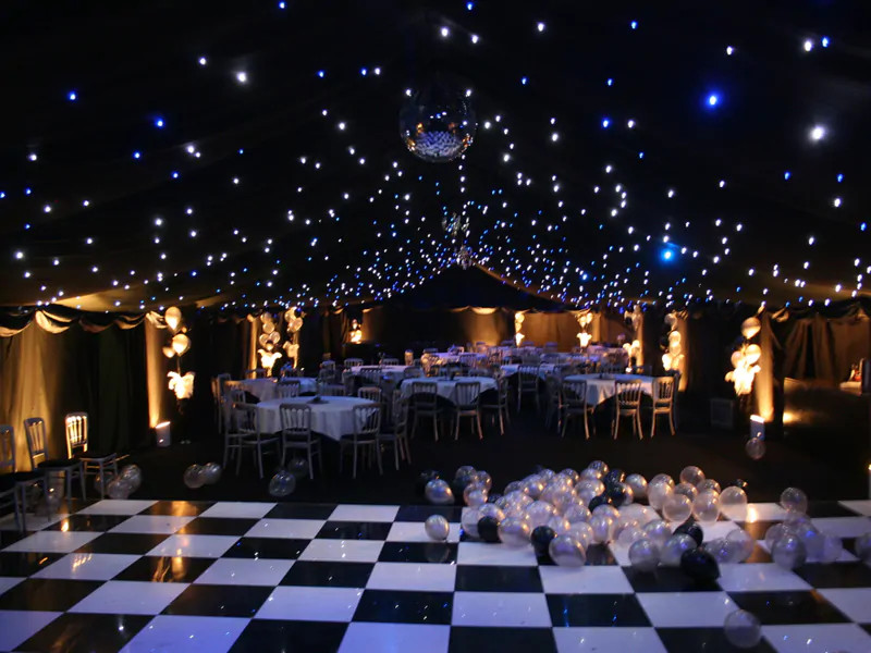 Starlight Cloth Ceiling Marquee