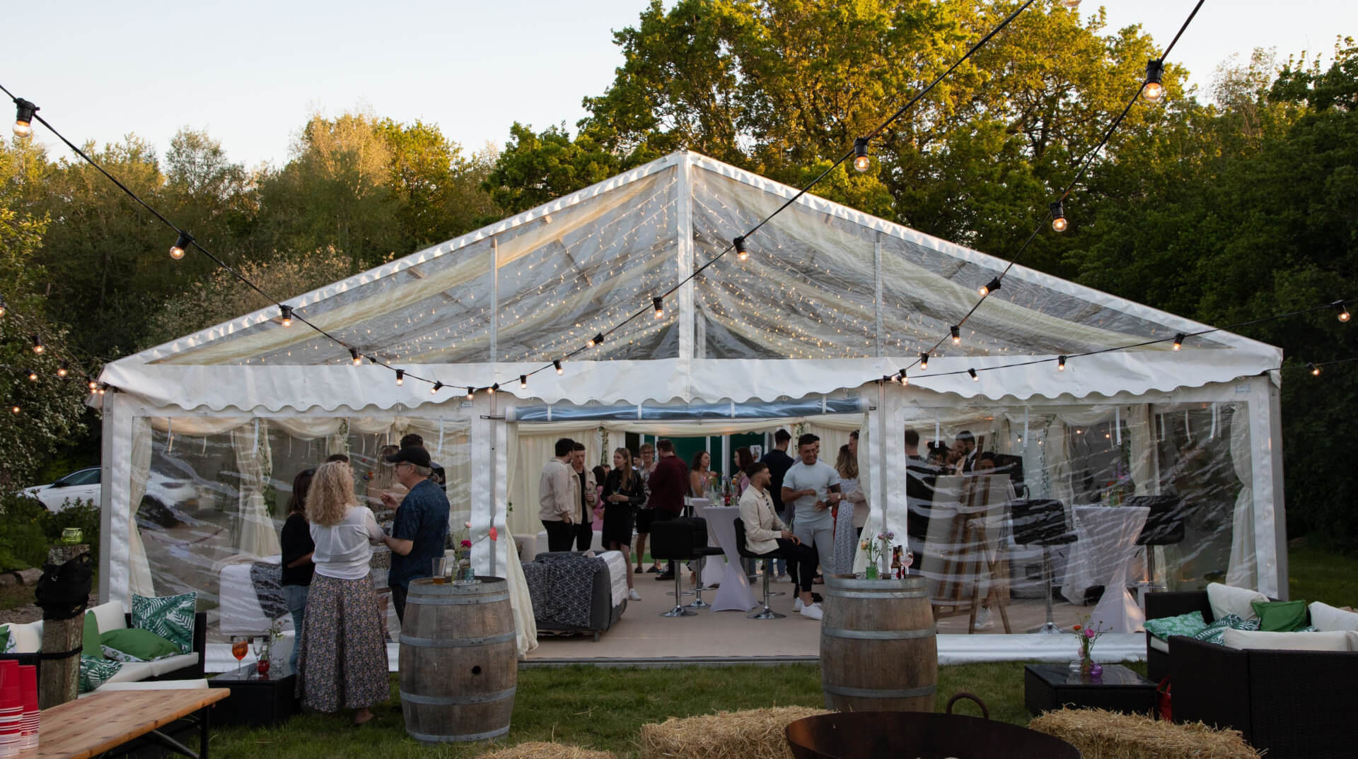 Corporate Marquee Hire in Harrow Strawberry Marquees